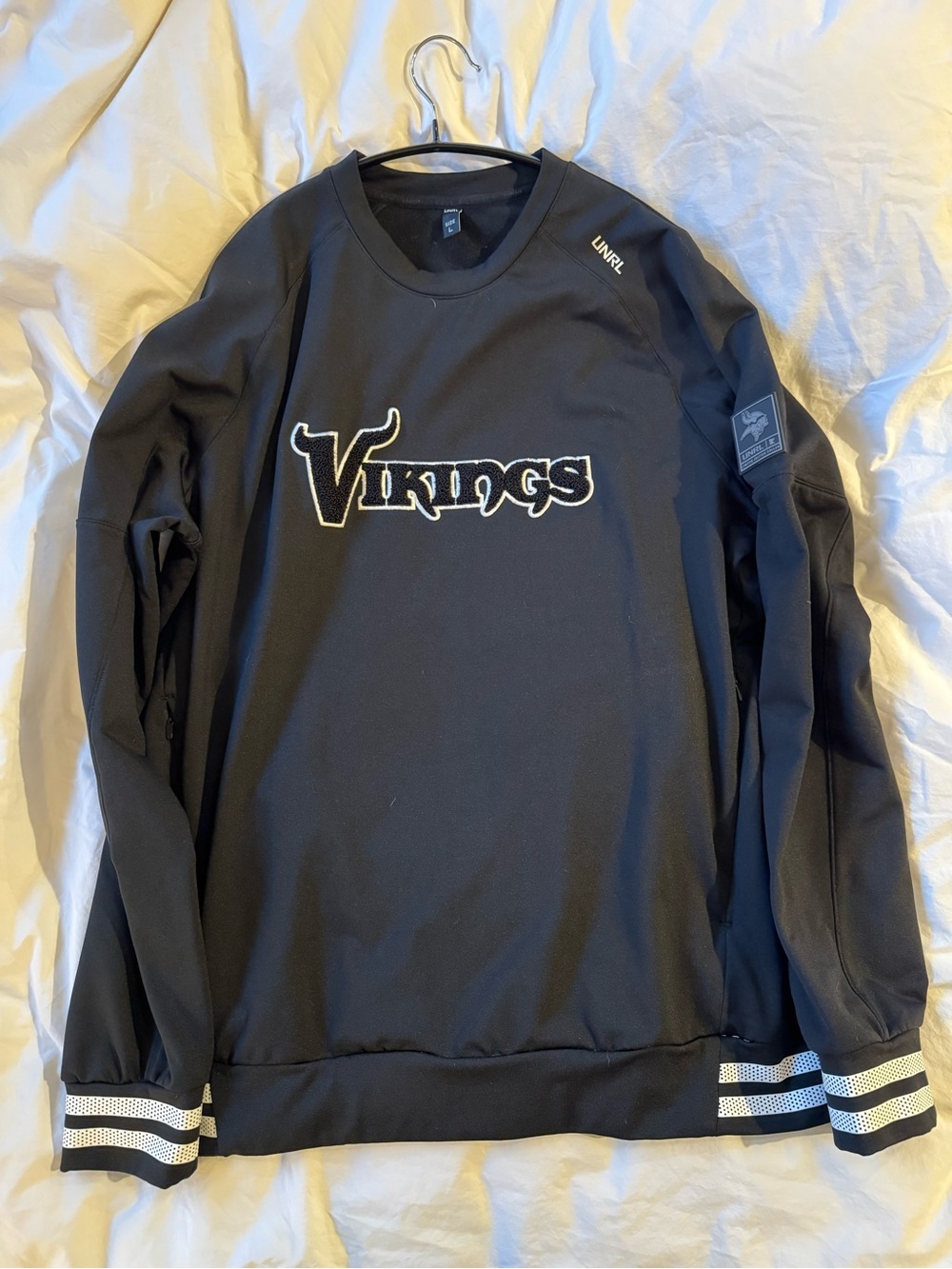 UNRL Minnesota Vikings Volume 3 Crewneck Pullover Sweatshirt